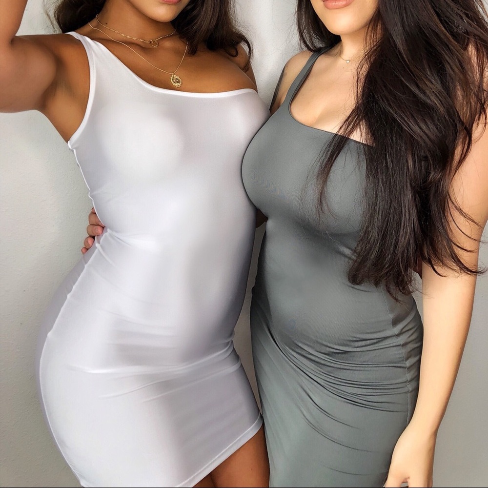 One shoulder bodycon dress